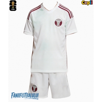 Qatar Echipament de Fotbal Replică Mondial 2026 Copii Deplasare (+ Șorturi)
